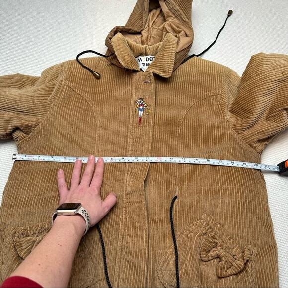 Vintage modern times sailor moon corduroy cropped sleeve jacket - Picture 7 of 9